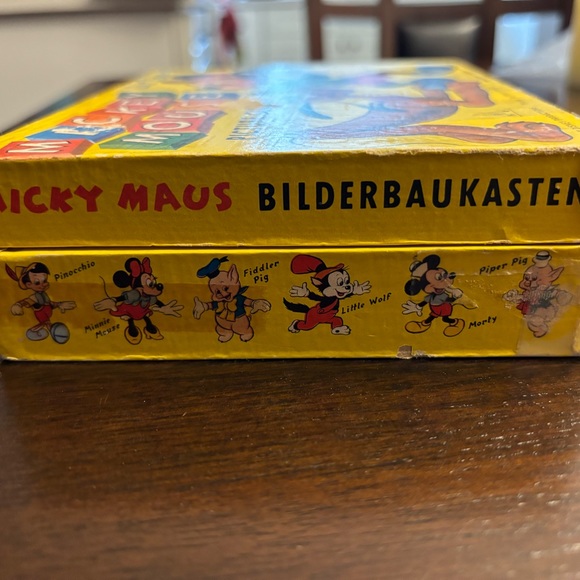 Vintage Walt Disney Picture Cube Toy Set - Picture 8 of 9